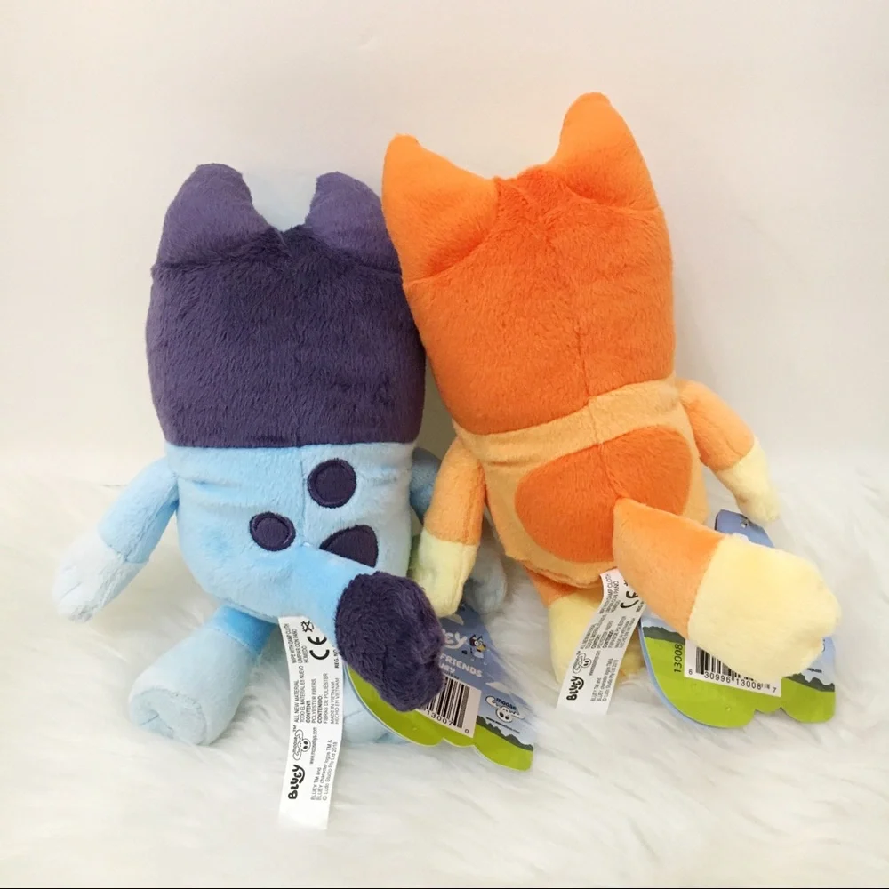 New NWT Bluey & Bingo Small 2020 Original Release Plush Set Pair Toys‎